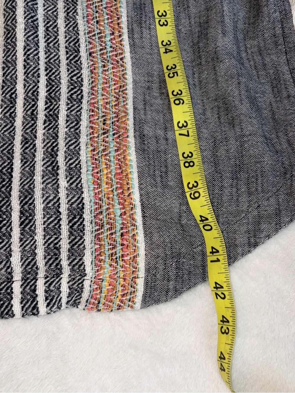 Rip Curl Golden Days Boho Beachy Striped Dress sz S - Picture 7 of 9